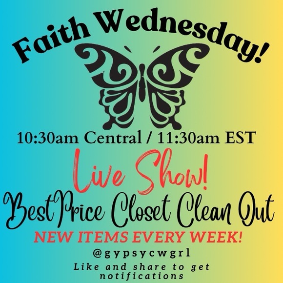 FAITH WEDNESDAY Live Share show @ 10:30am Central / 11:30am Est - Picture 12 of 15